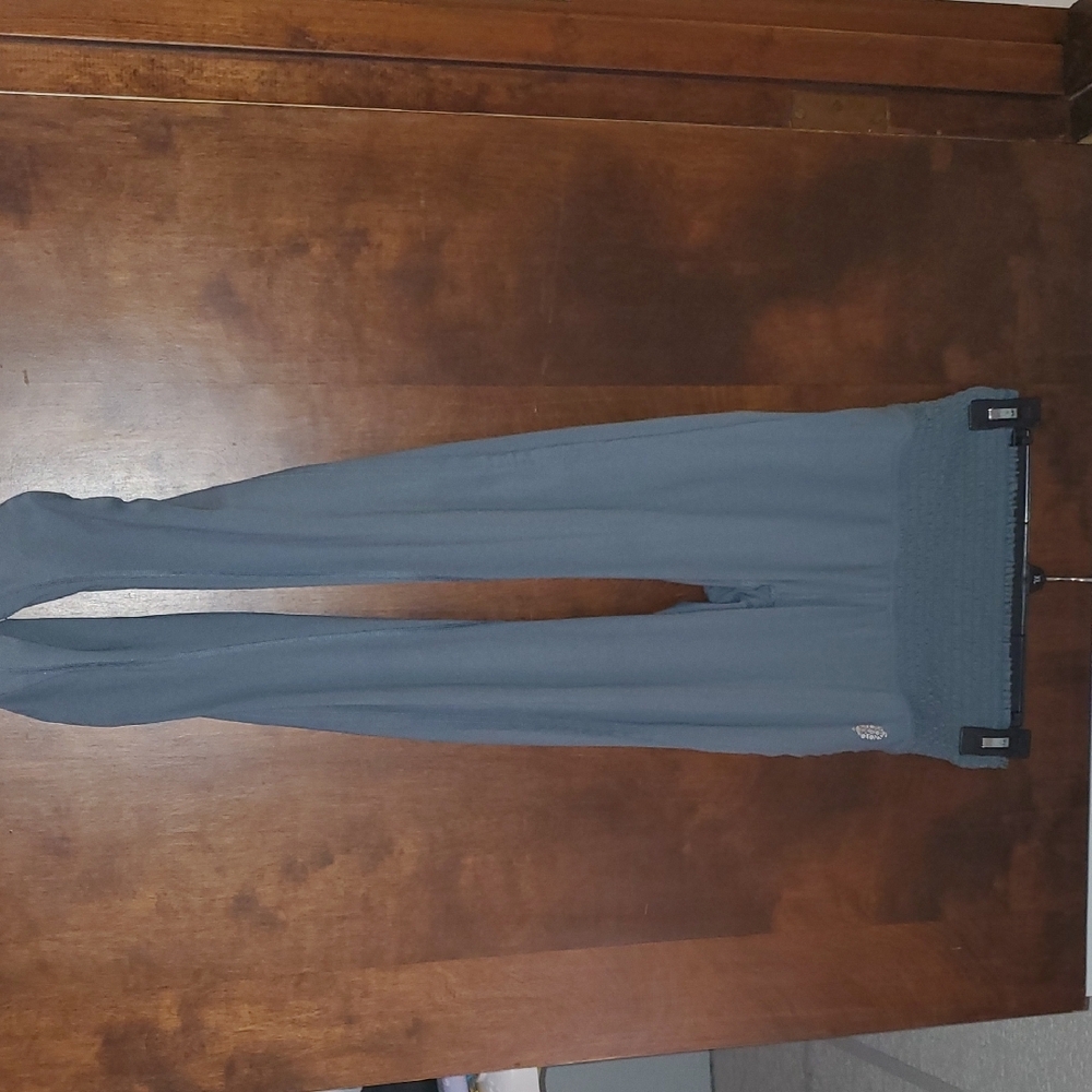 Free People Gray Form-Fitting Leggings